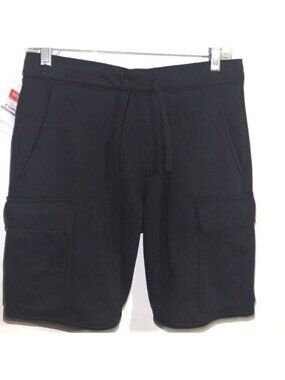 Wrangler Unlimited Comfort Athletic Fit Flex Waistband Cargo Shorts XS Black